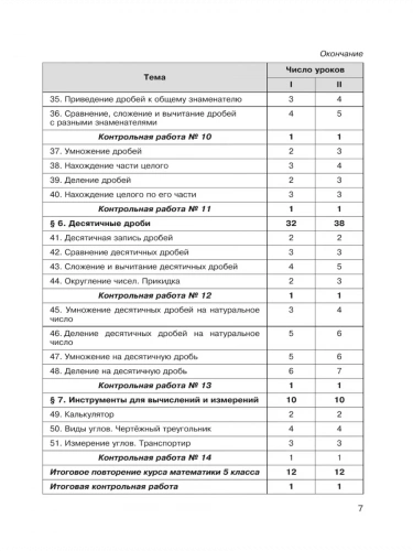 Крайнева Математика 5 класс Контрольные работы