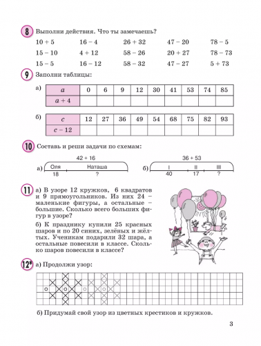 Петерсон. Математика 2 класс. Учебник-тетрадь в 3-х частях. Комплект